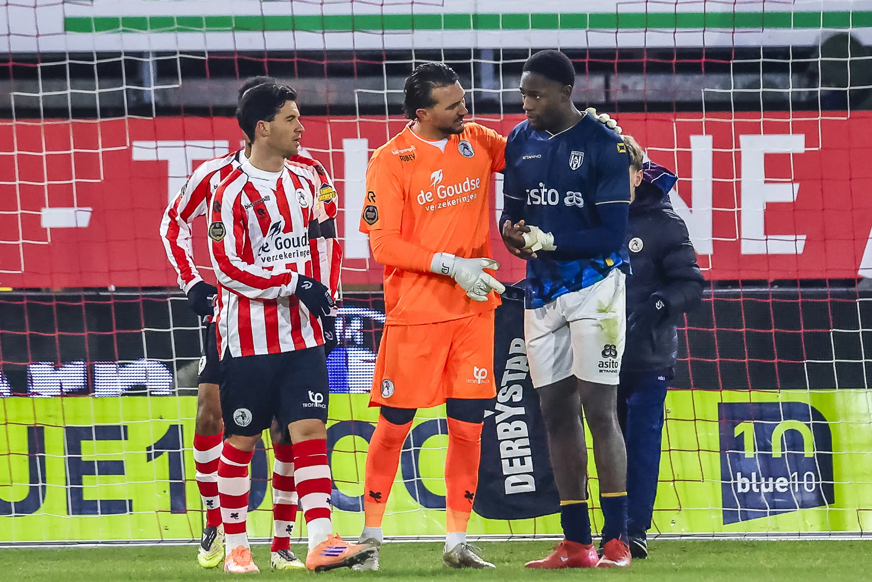 Bijzondere split bij Sparta: veel tegengoals, clean sheet-koploper