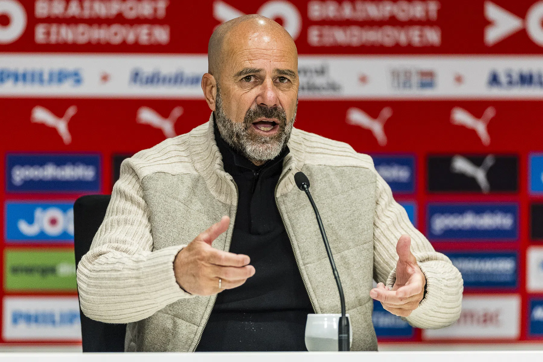 Bosz: 'Het is onzin dat Pepi blessuregevoelig is'