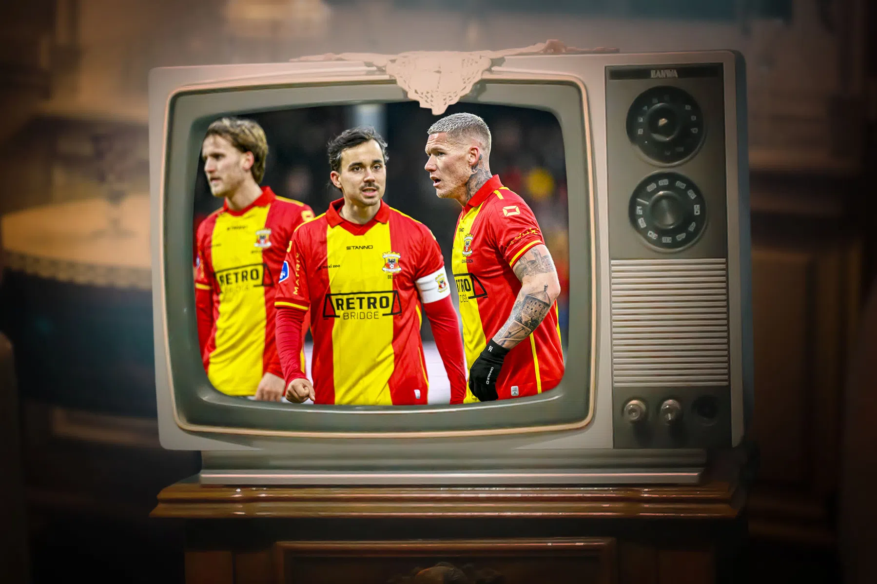 Europa League-duel Go Ahead met Nice slechts deels op eerste kanaal