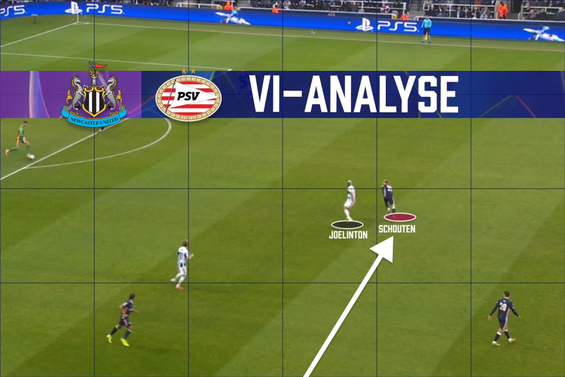 Tactische analyse Newcastle United - PSV: druk van Eddie Howe