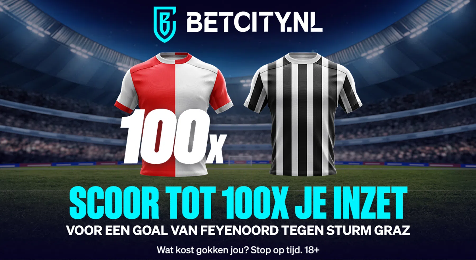 Goal van Feyenoord tegen Sturm Graz kan 100x de inleg opleveren!