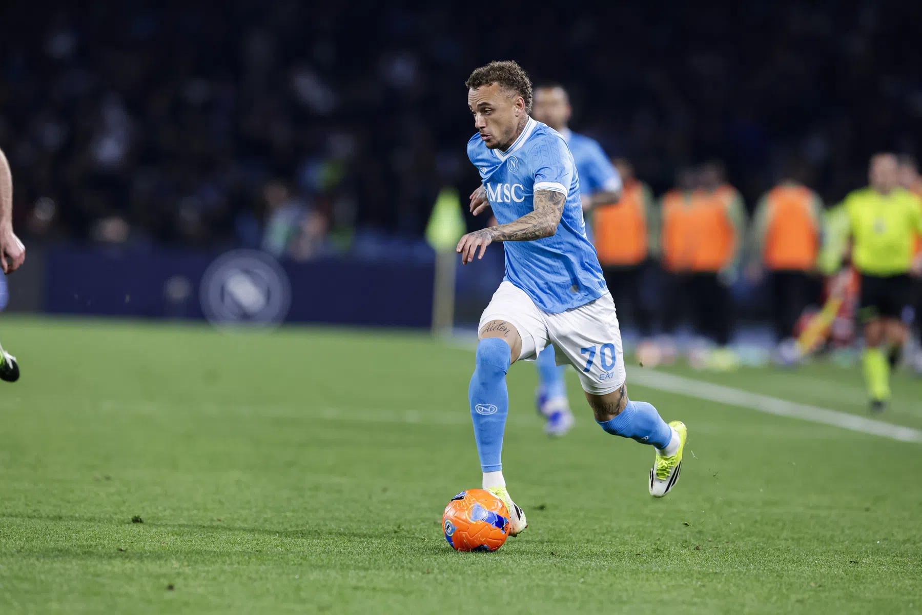 Noa Lang gepresenteerd bij Galatasaray