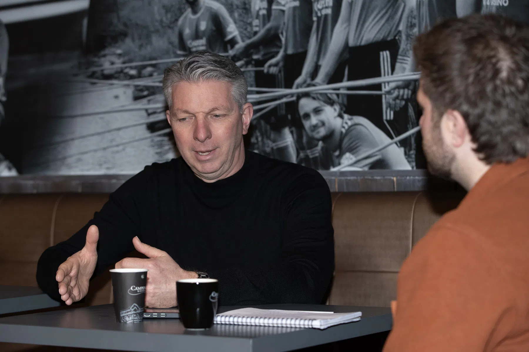 Hamstra sparde na zijn vertrek bij Ajax onder meer met KLM-directeur