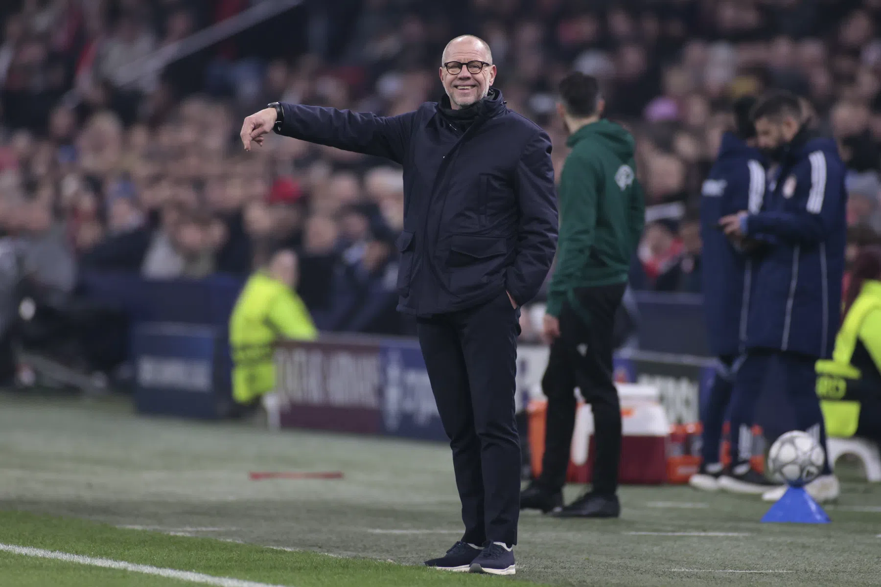 Grim ontvangt complimenten uit Griekenland: 'Ajax weer gezond gemaakt'