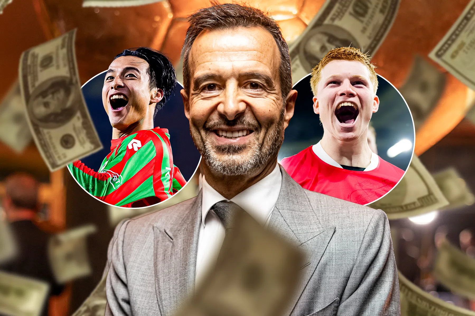 Van Cornetto-inpakker tot supermakelaar: zo gaat Jorge Mendes te werk