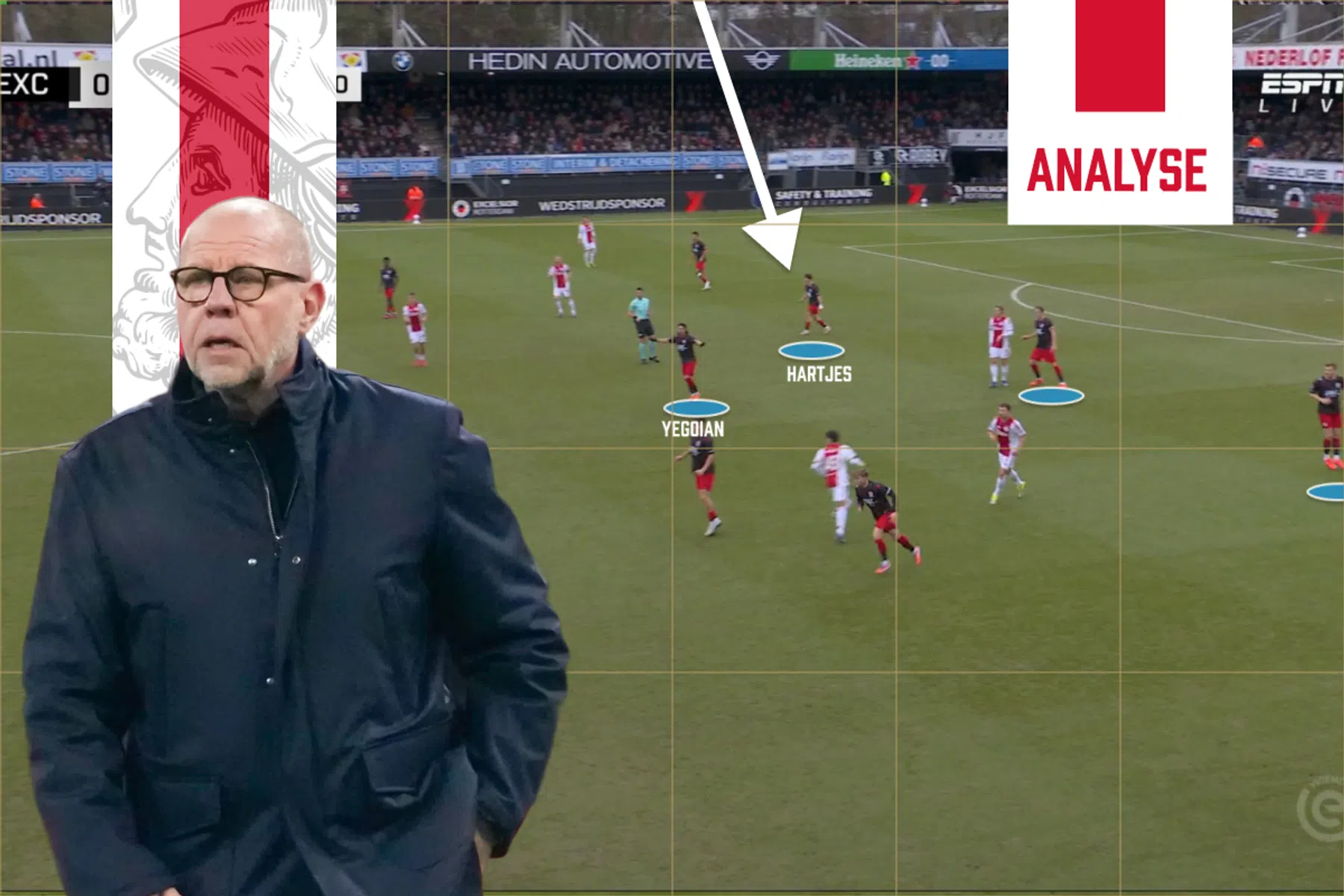 Waarom Ajax tegen Excelsior weer punten verspeelde