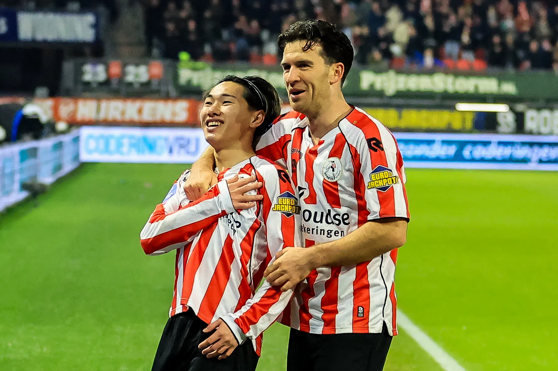 Blijdschap bij Sparta na bereiken magische grens: 'Bijzonder, zo snel'