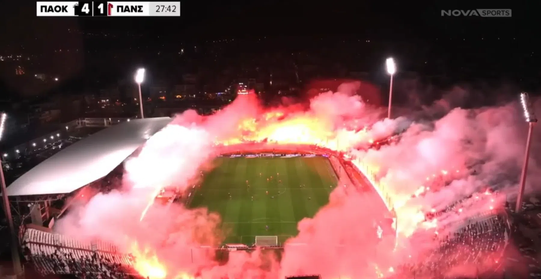 PAOK staat met uitbundig eerbetoon stil bij tragedie van 27 januari