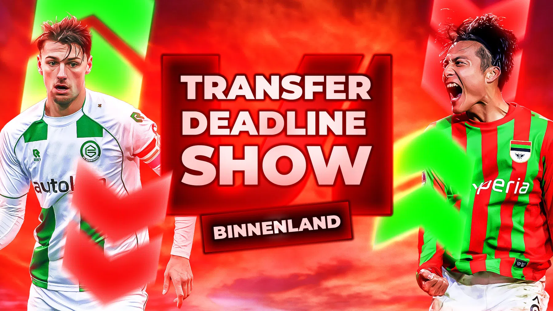 Deadlineshow: gaan Ajax en Feyenoord zich nog op het laatste moment versterken?