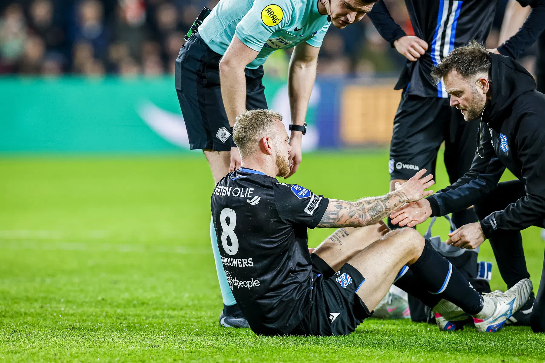 Brouwers erkent dat de overtreding van Schouten geen rood was
