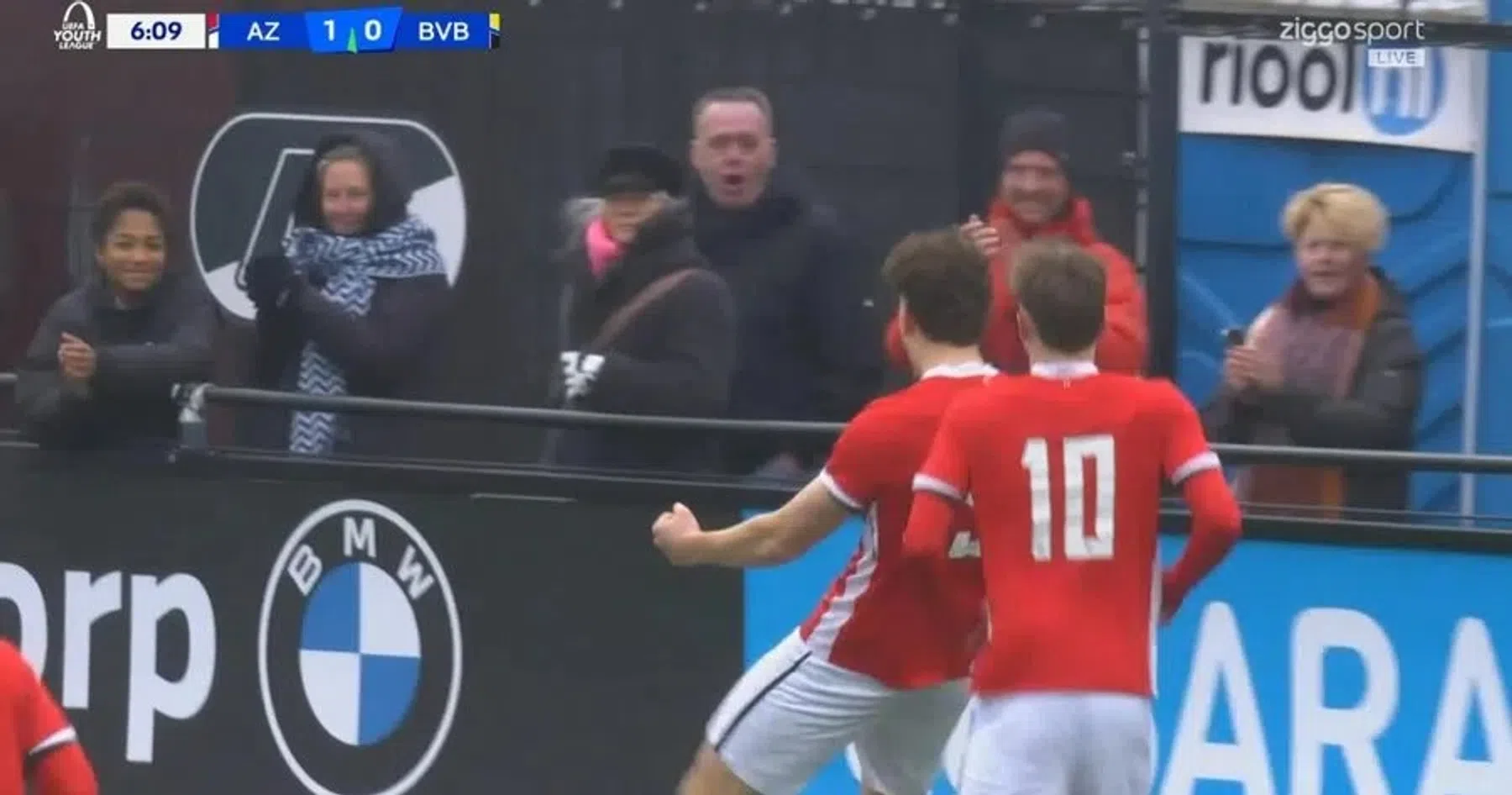 Wanneer is de loting van AZ in de Youth League?