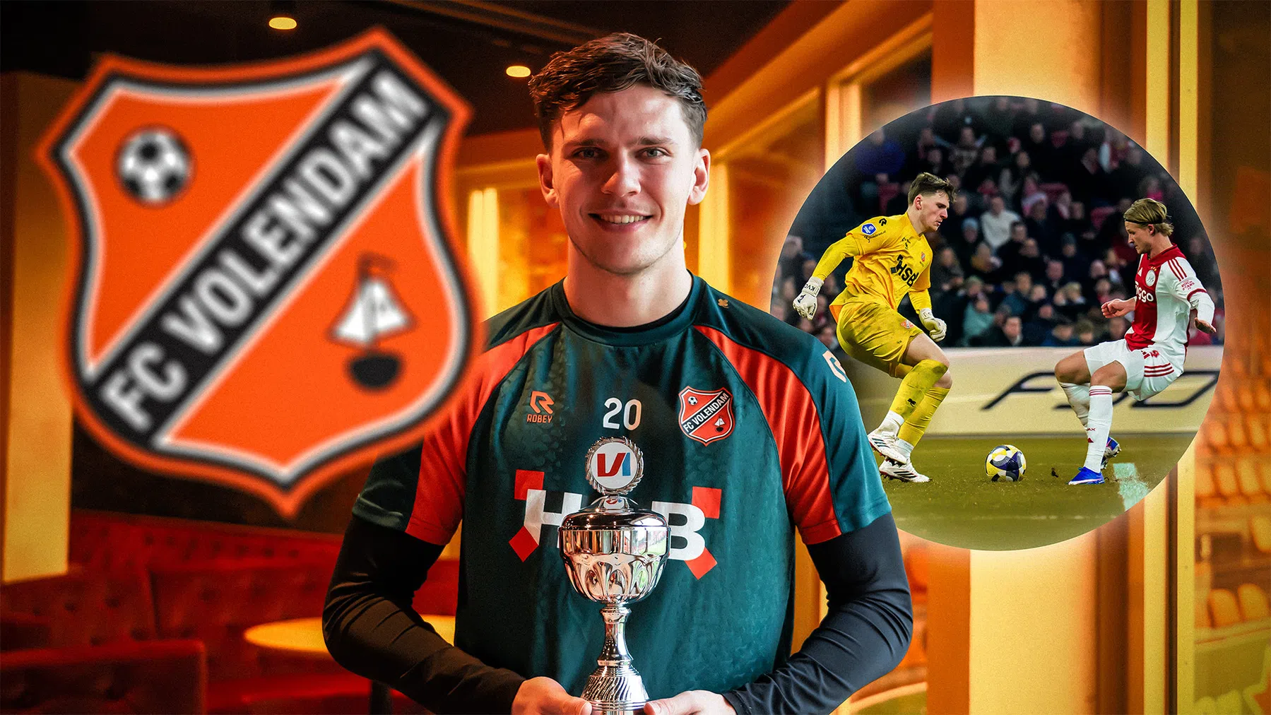 Van stukadoor tot VI Speler van de Maand: 'In Engeland spelen is mijn droom'