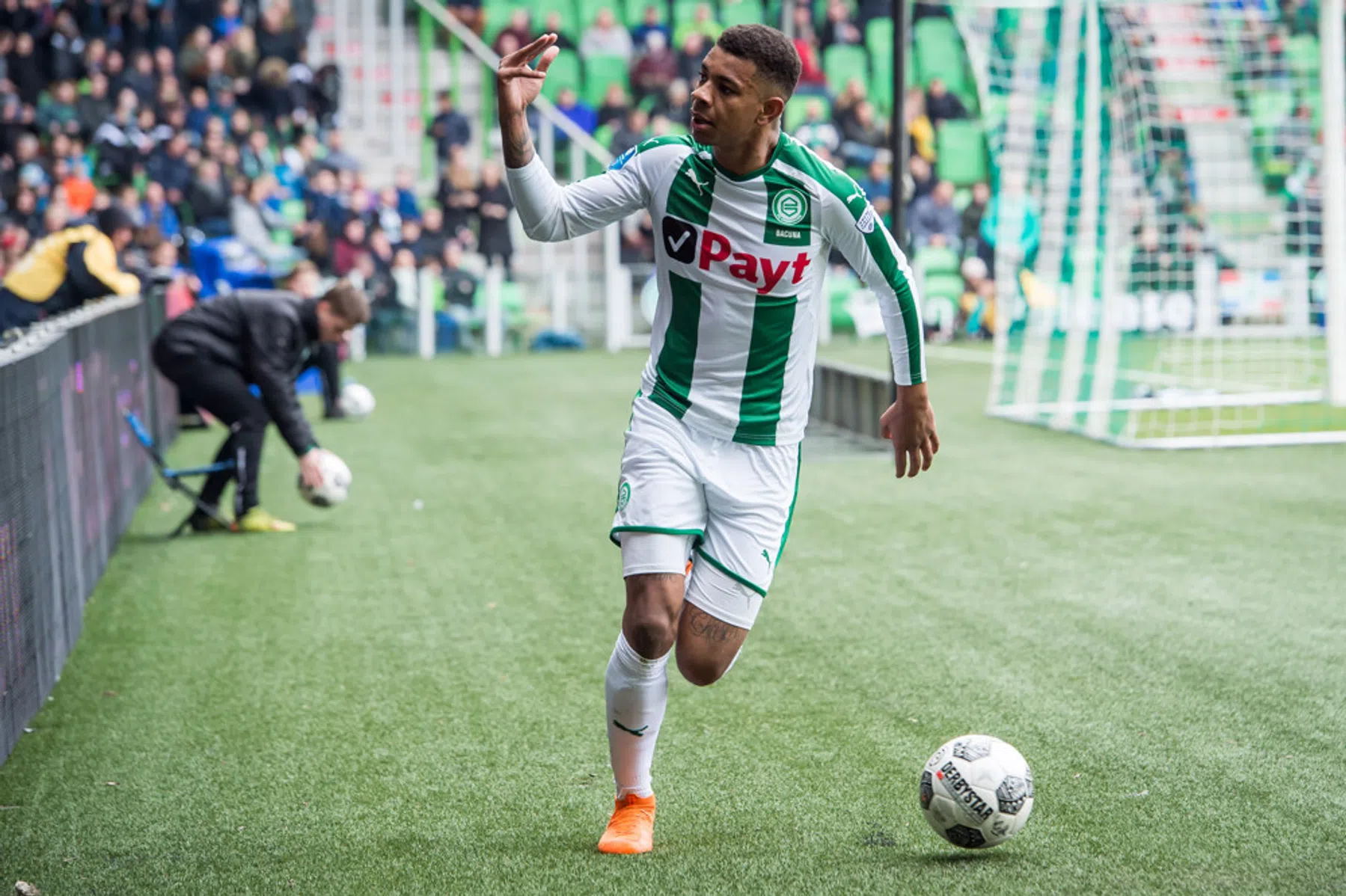 Volendam-aanwinst Bacuna: 'Wil mijn carrière afsluiten bij FC Groningen'