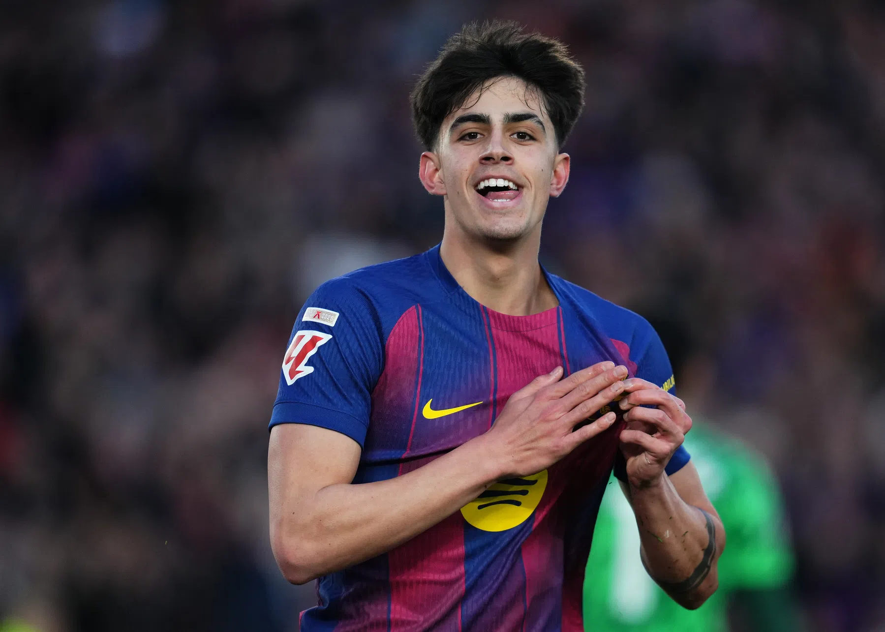 Barca-talent sluit horrorjaar af met doelpunt: 'Dacht aan hoe slecht ik me voelde'