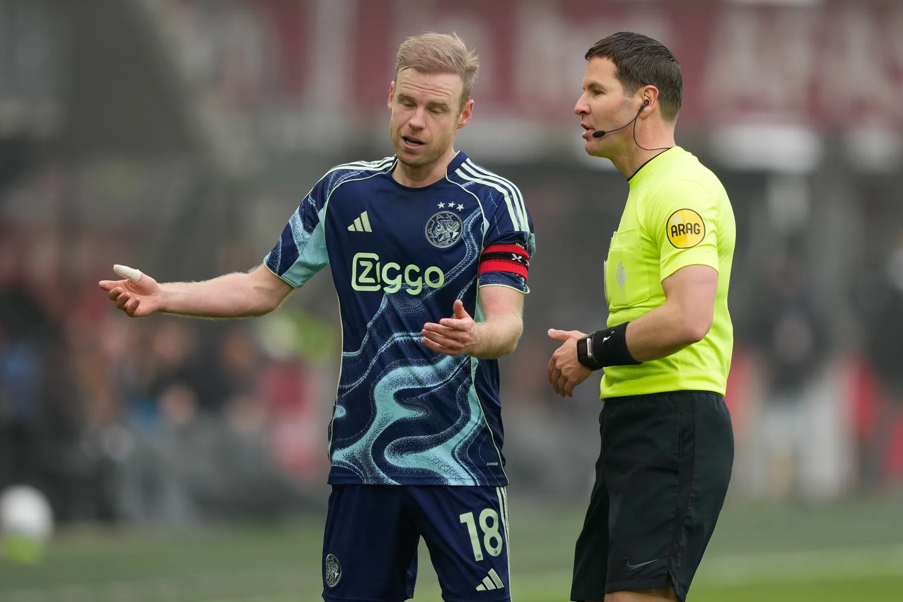 Klaassen had late gelijkmaker van Ajax niet meer verwacht