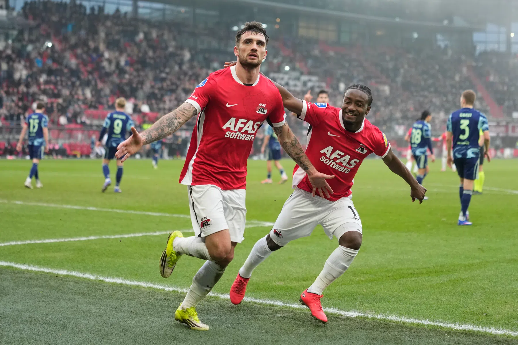 AZ breekt record van Juventus als plaaggeest van Ajax