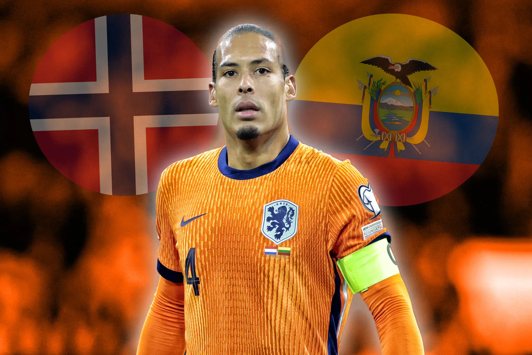 Op deze datum is de volgende interlandperiode: Oranje tegen Noorwegen en Ecuador