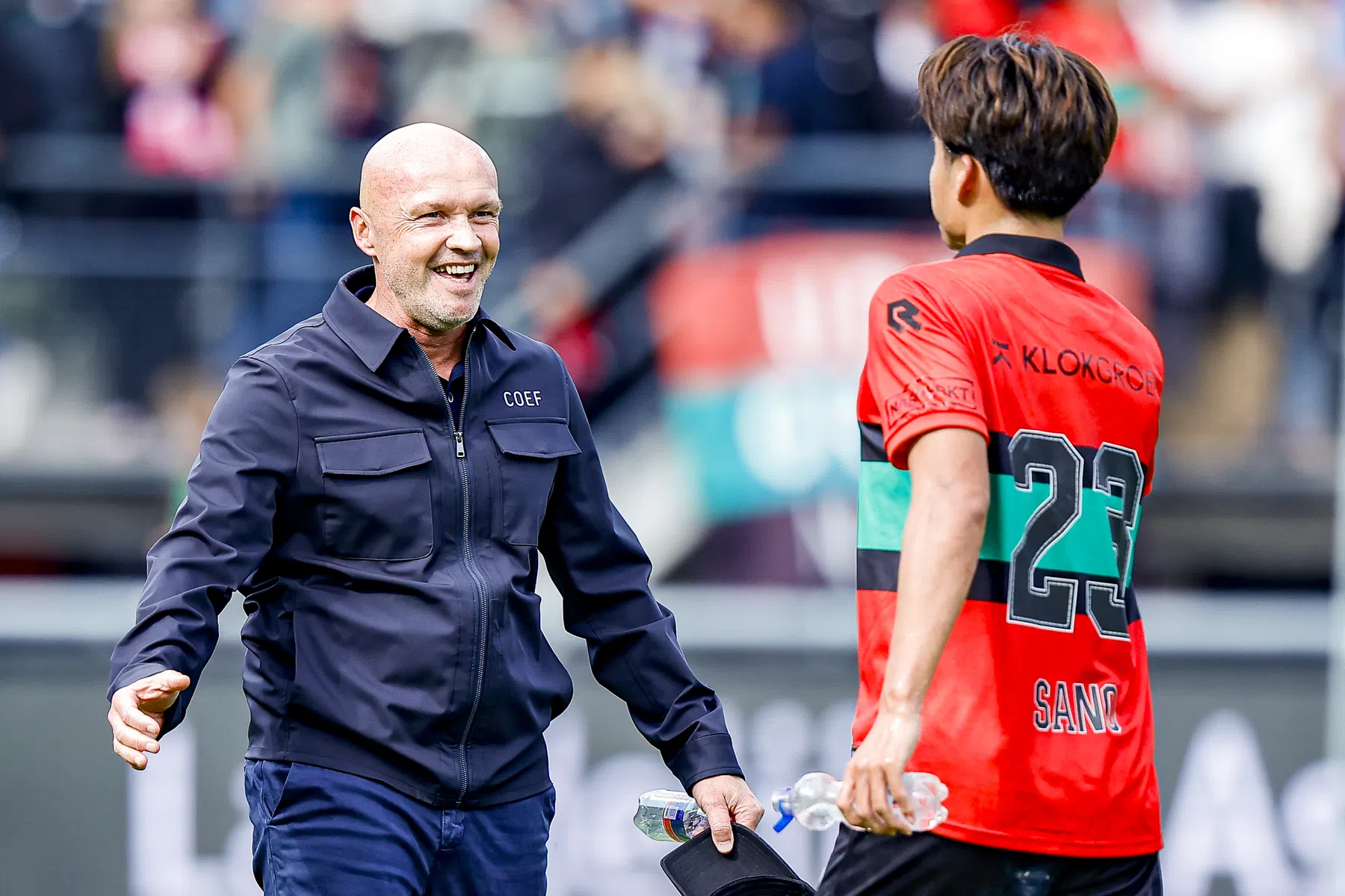 Stevens geniet van Dick Schreuder: 'Fantastisch hoe hij NEC laat spelen'