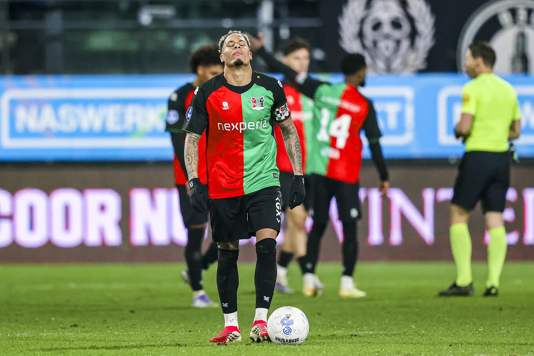 NEC en het verdedigen in balbezit: 'Het gaat ook weleens mis'