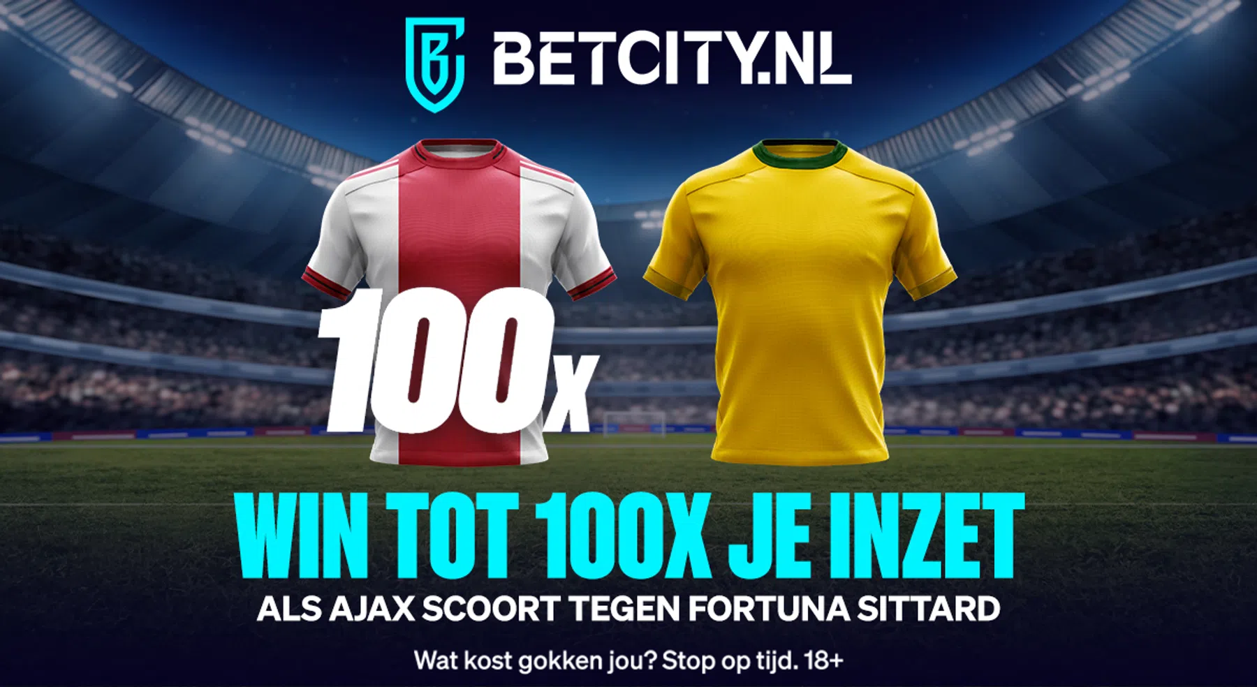 Maak kans op tot 100x de inzet voor goal van Ajax!