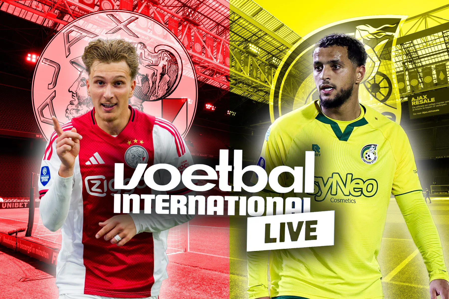 Ajax is de derde club met drie verschillende scorende Belgen