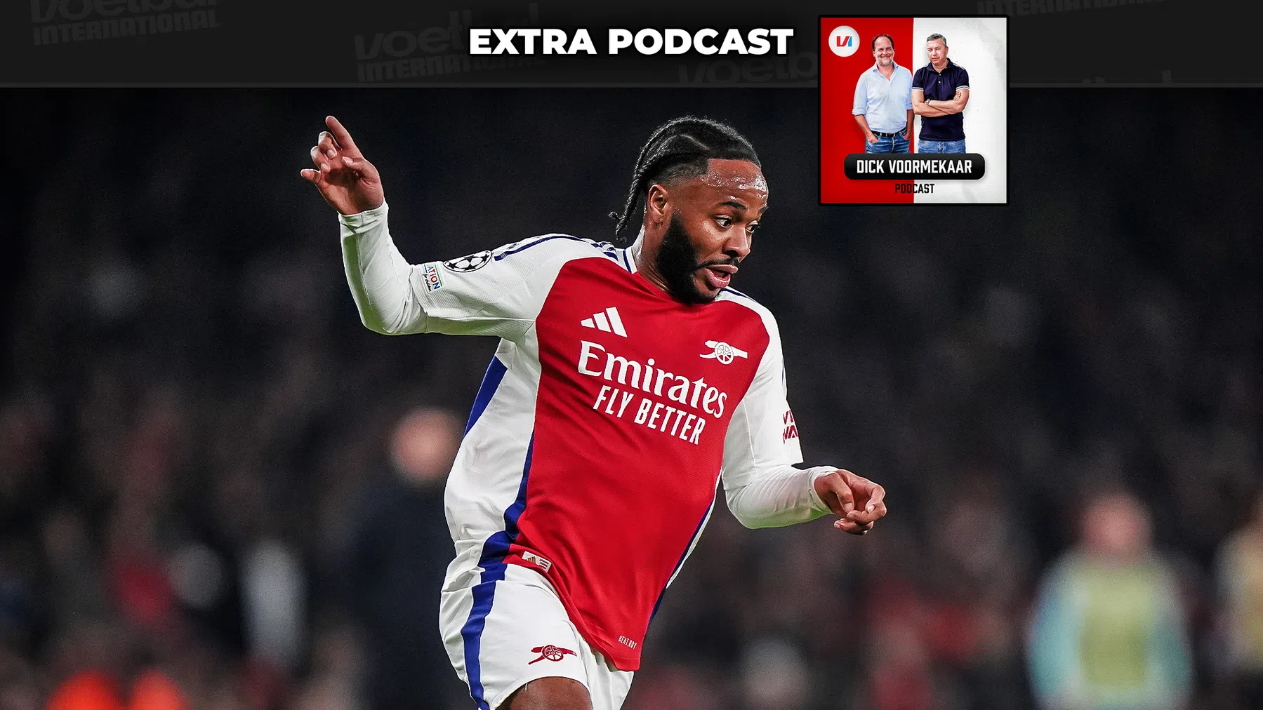 Dick Voormekaar Podcast Extra: 'Sterling laat Feyenoord zweven op roze wolk'