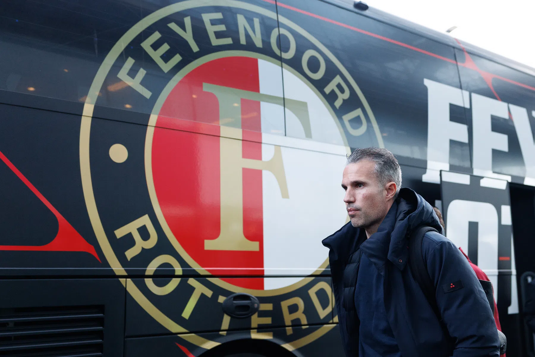 Van Persie schuift weer met Moder bij Feyenoord