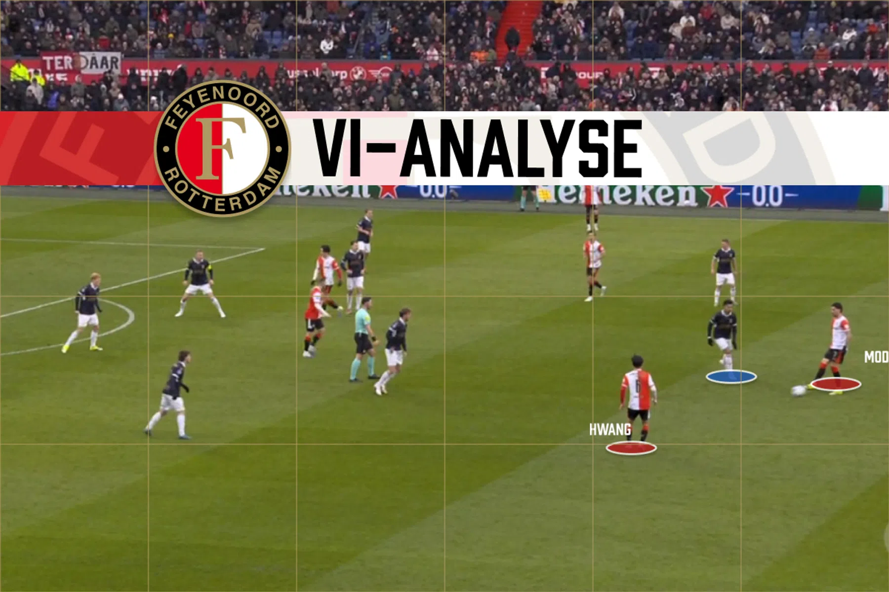 Tactische analyse Feyenoord Go Ahead Eagles: worsteling tegen tien man