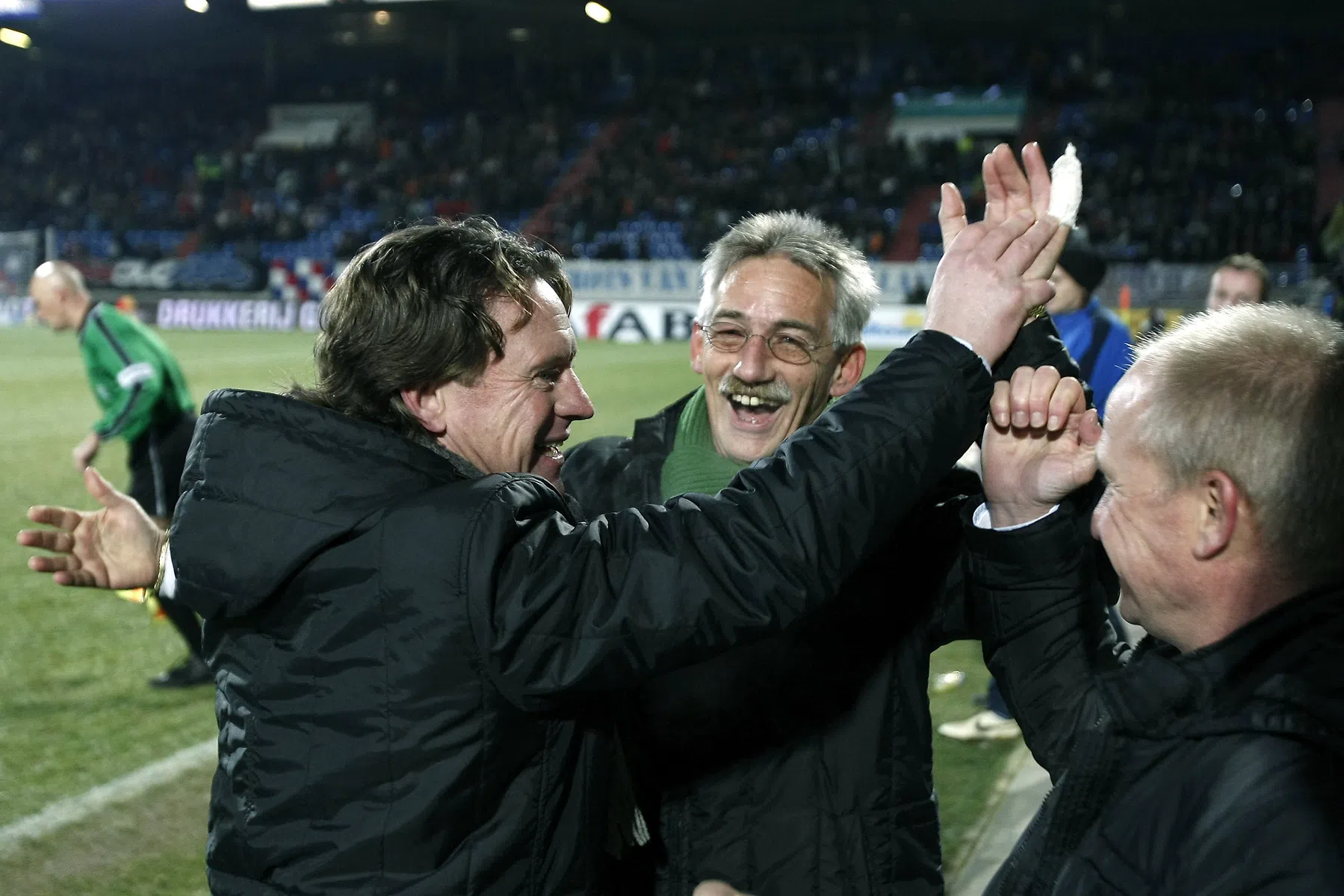 Mario Been in 2008 als coach van NEC.