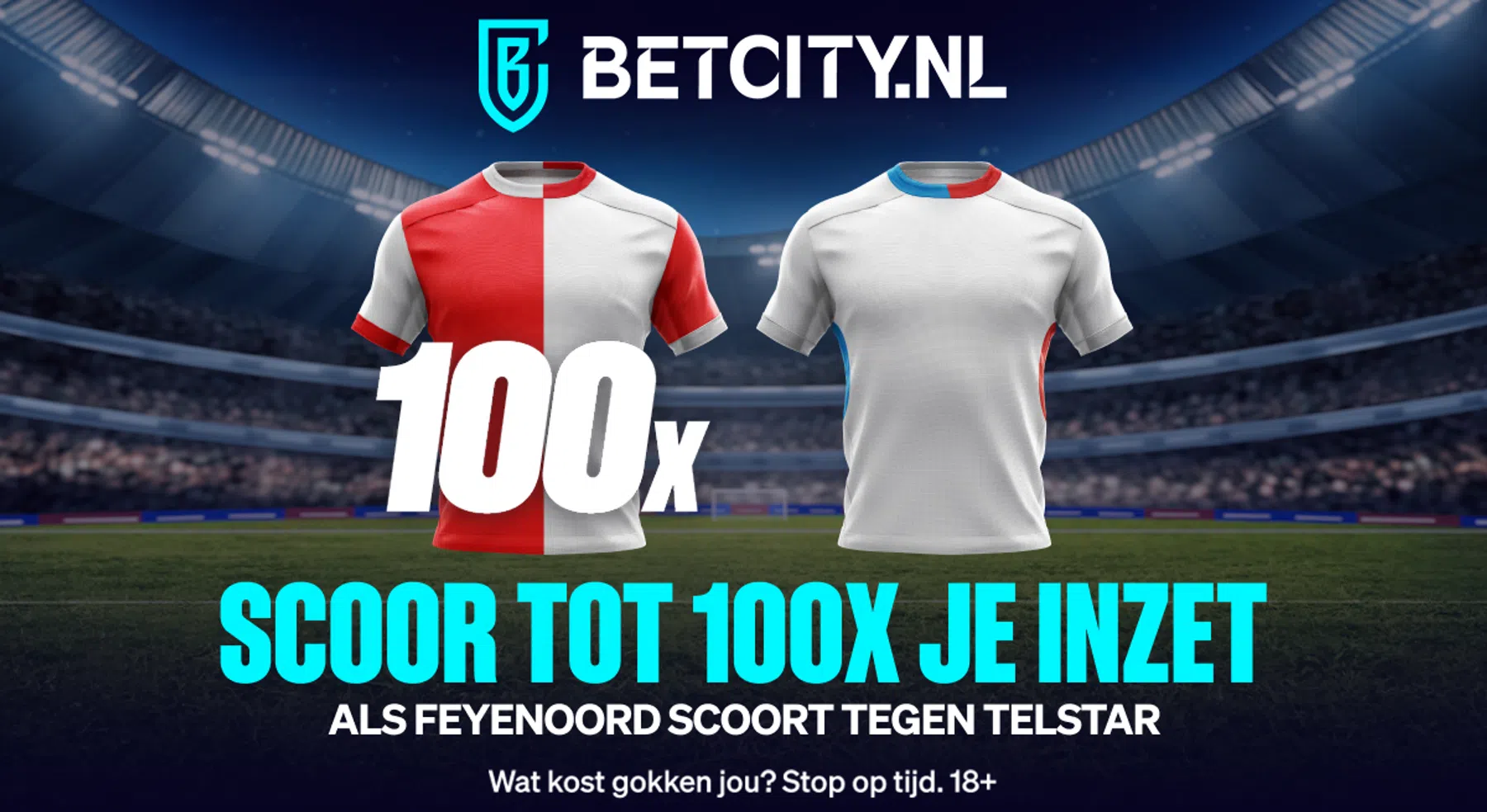 Grote belangen in De Kuip: tot 100x de inzet voor goal van Feyenoord!