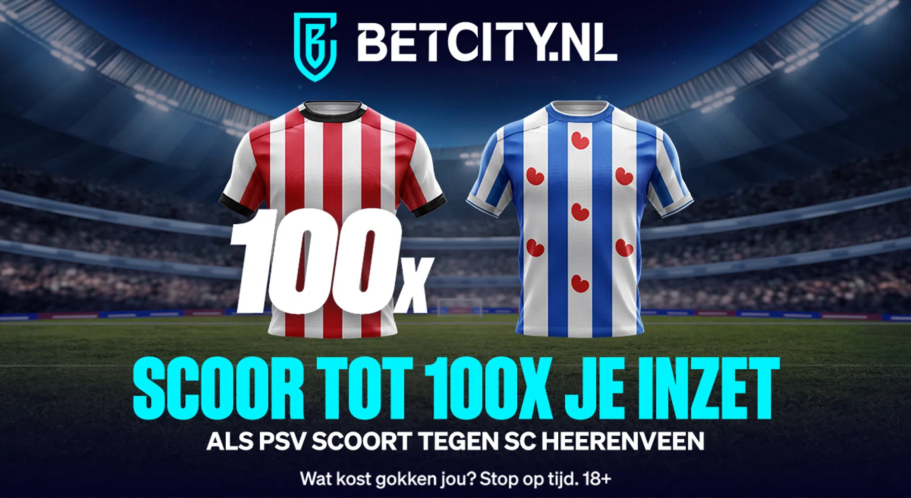 Doelpunt van PSV tegen Heerenveen kan 100x de inzet opleveren!