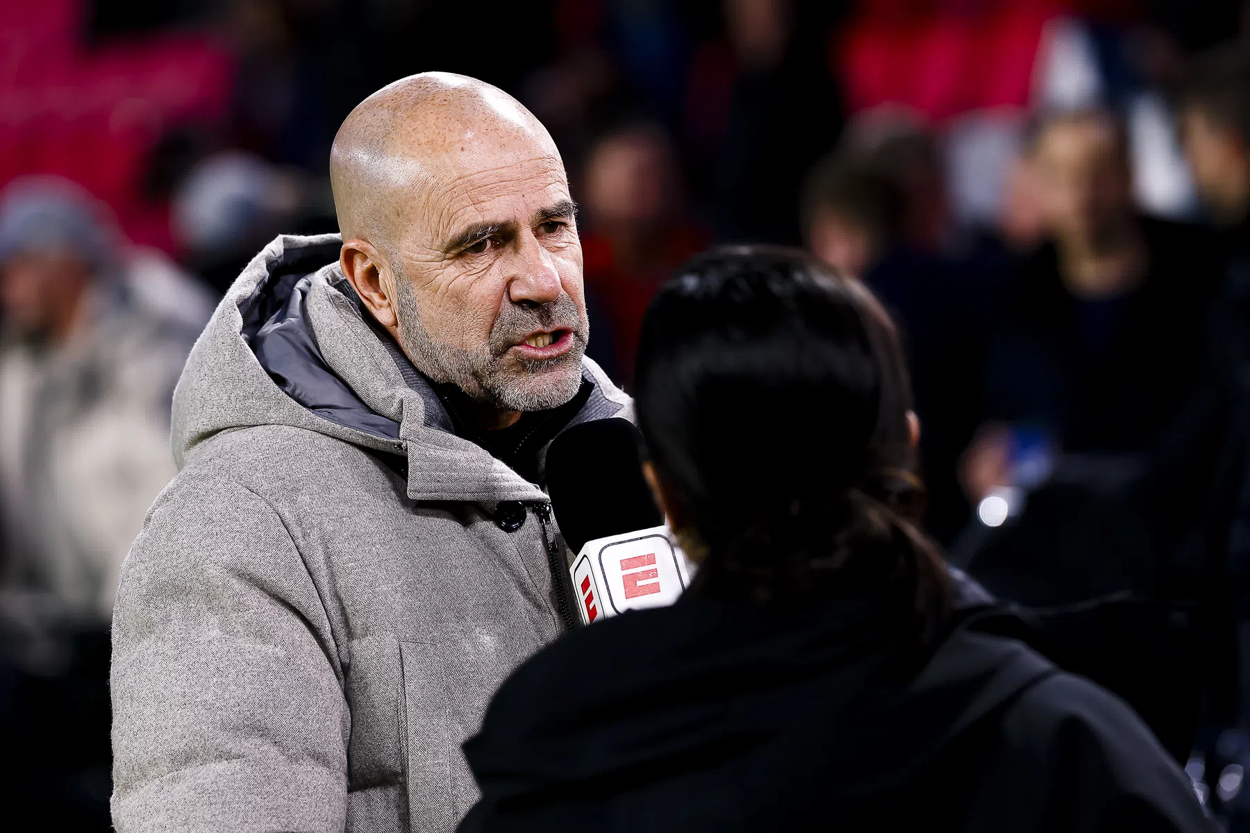 Bosz in de rust met stoom uit zijn oren: 'Maar wel knap dat we het omdraaien'