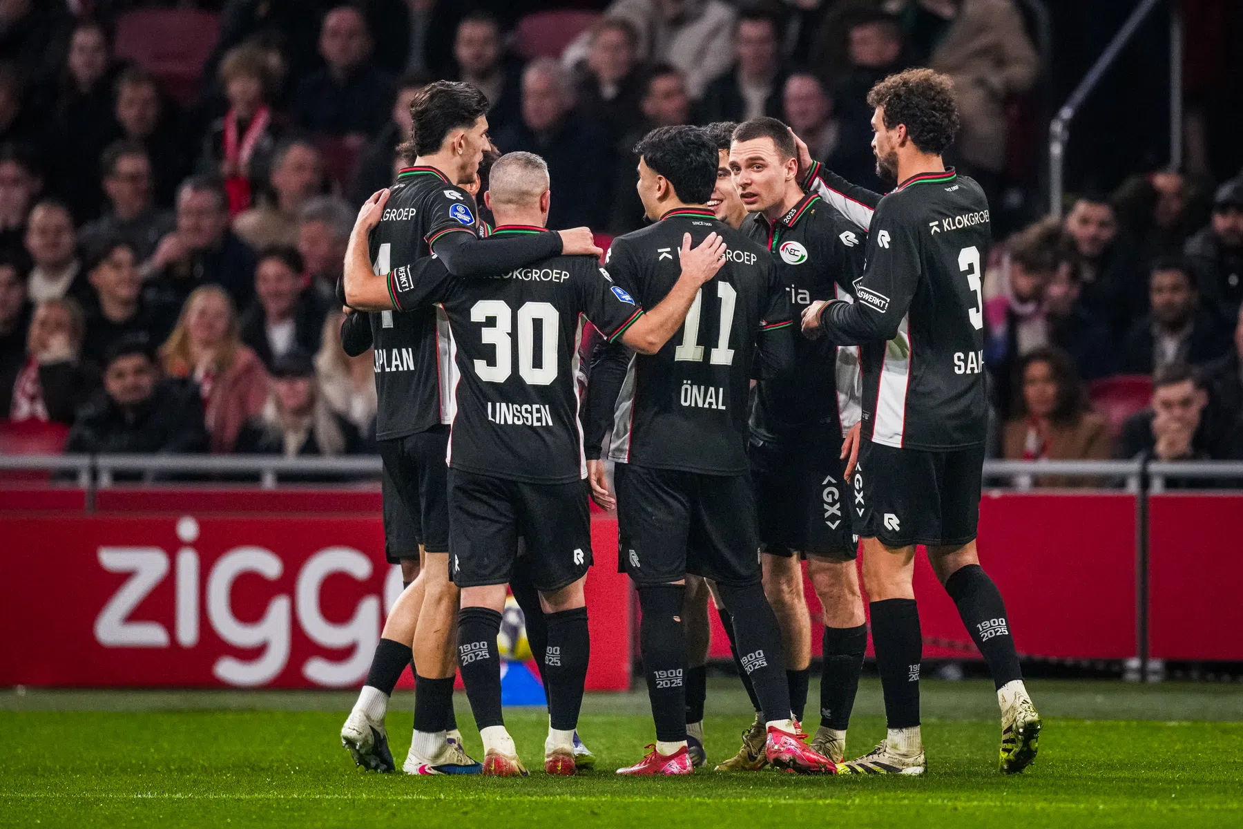 NEC krijgt bevestiging in de Arena