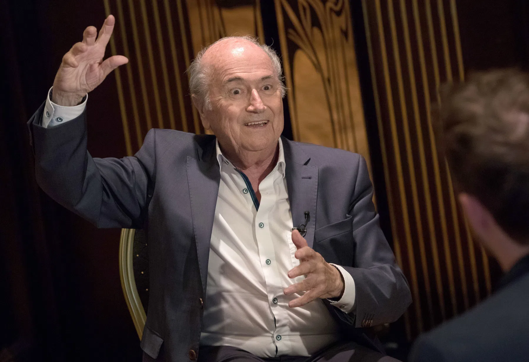 Blatter haalt uit: 'De Verenigde Staten zijn de profiteurs van dit WK'