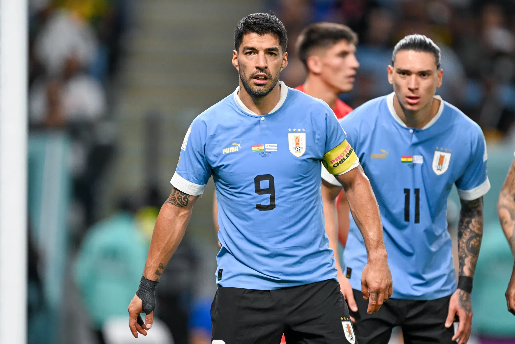 Luis Suarez als uithangbord van het land met de allereerste WK-eindzege