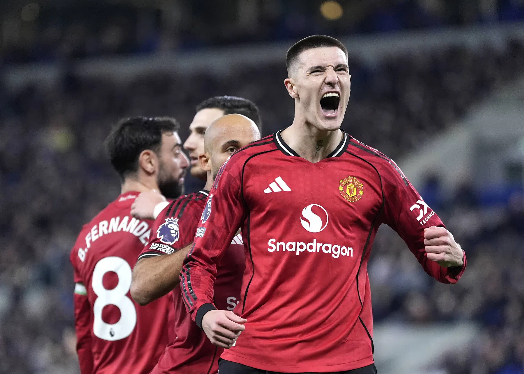 Sesko de supersub opnieuw beslissend voor Manchester United