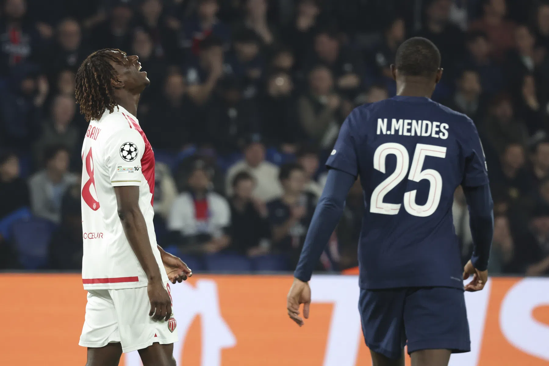 Scorende Teze kan CL-uitschakeling Monaco niet voorkomen: PSG stoot door