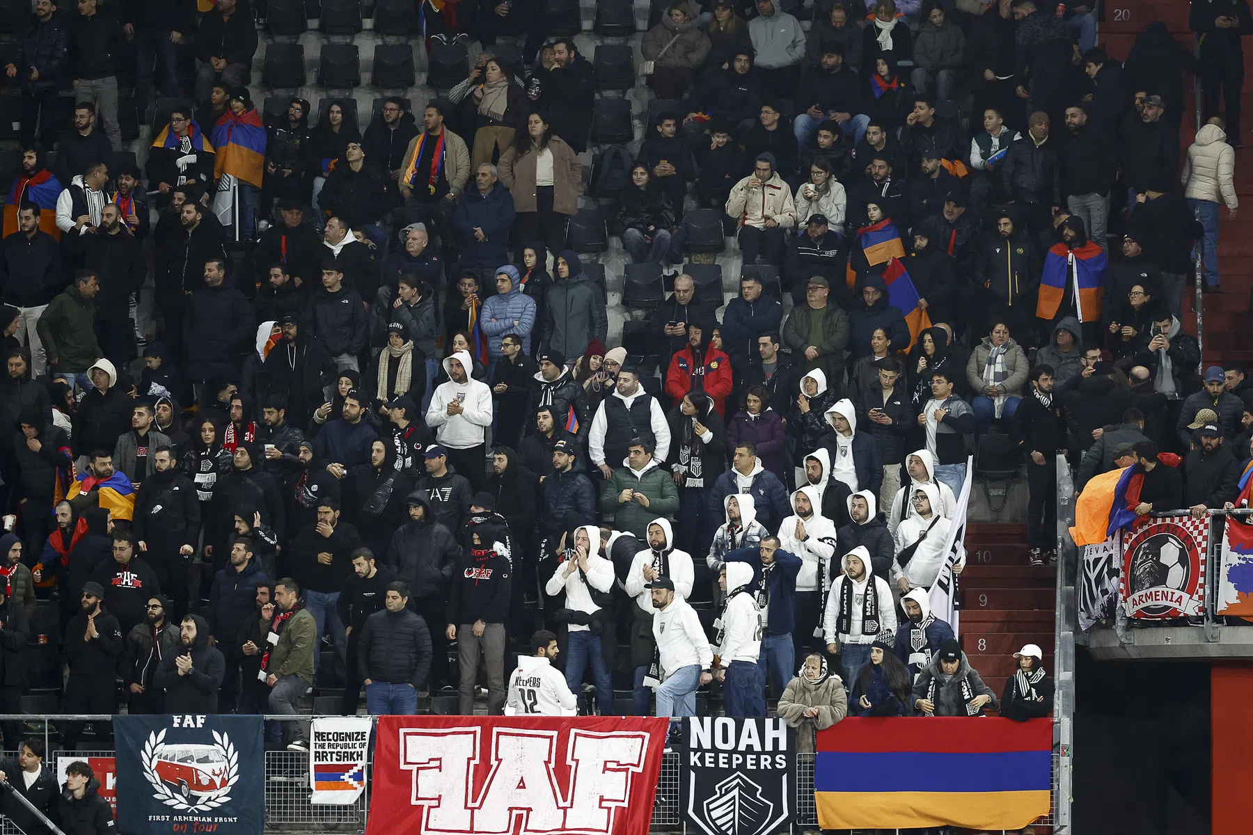 Noah krijgt complimenten ondanks exit: 'Geschiedenis van het Armeense voetbal'