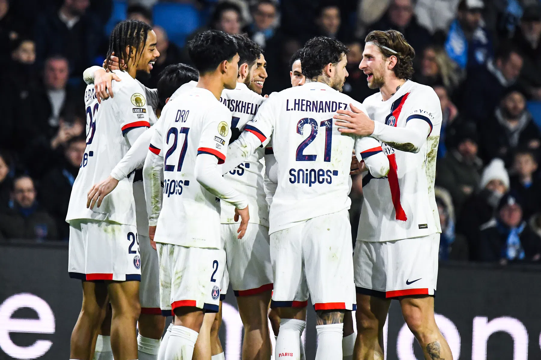 PSG profiteert maximaal van puntenverlies Lens en verstevigt koppositie