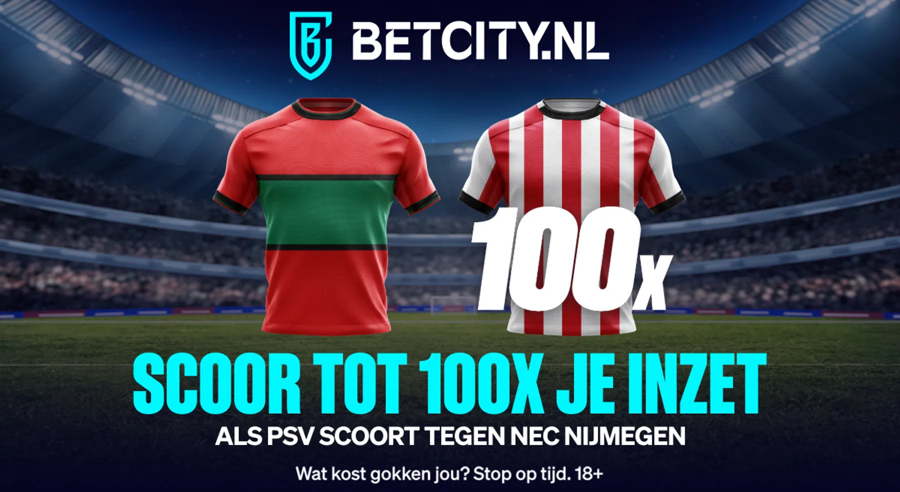 NEC en PSV scoren het meest van iedereen: €100 voor bekergoal PSV!