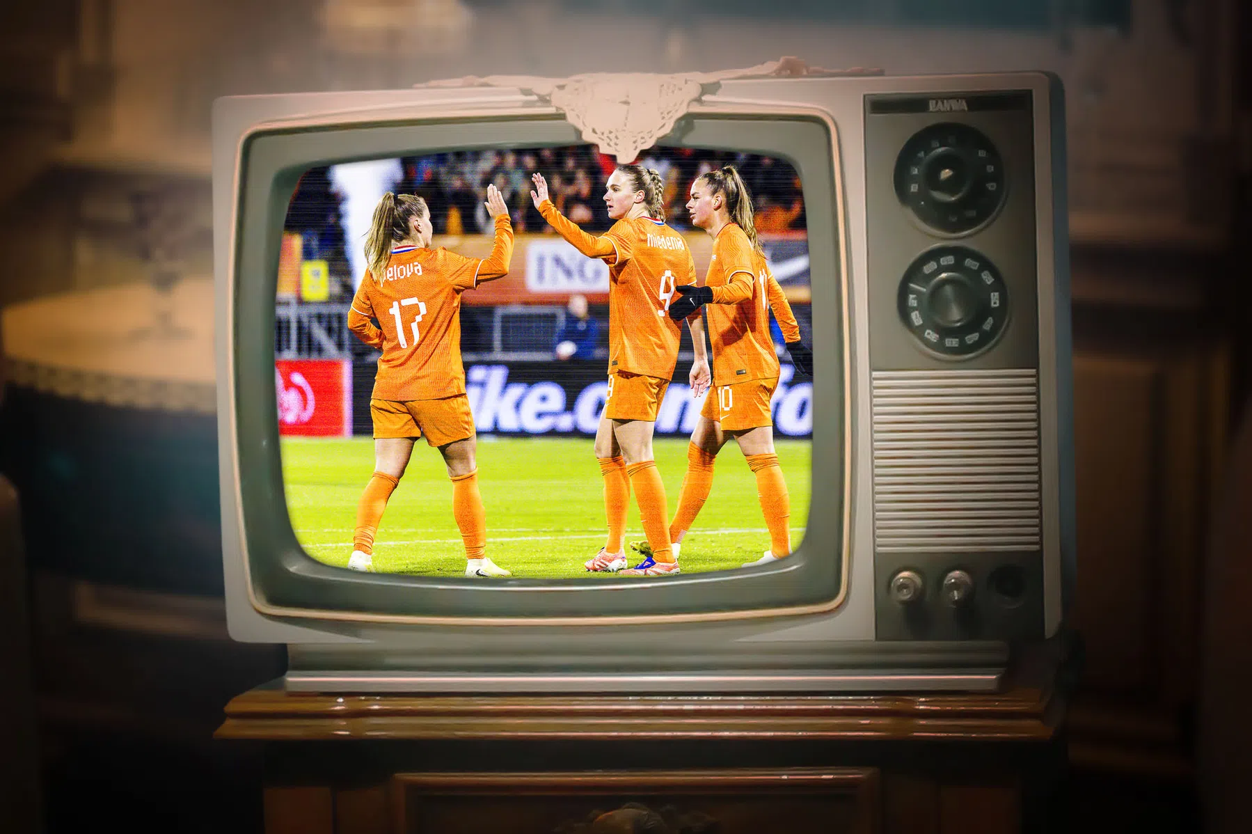Voetbal op tv: kijk op deze zender naar Nederlands vrouwenelftal tegen Ierland