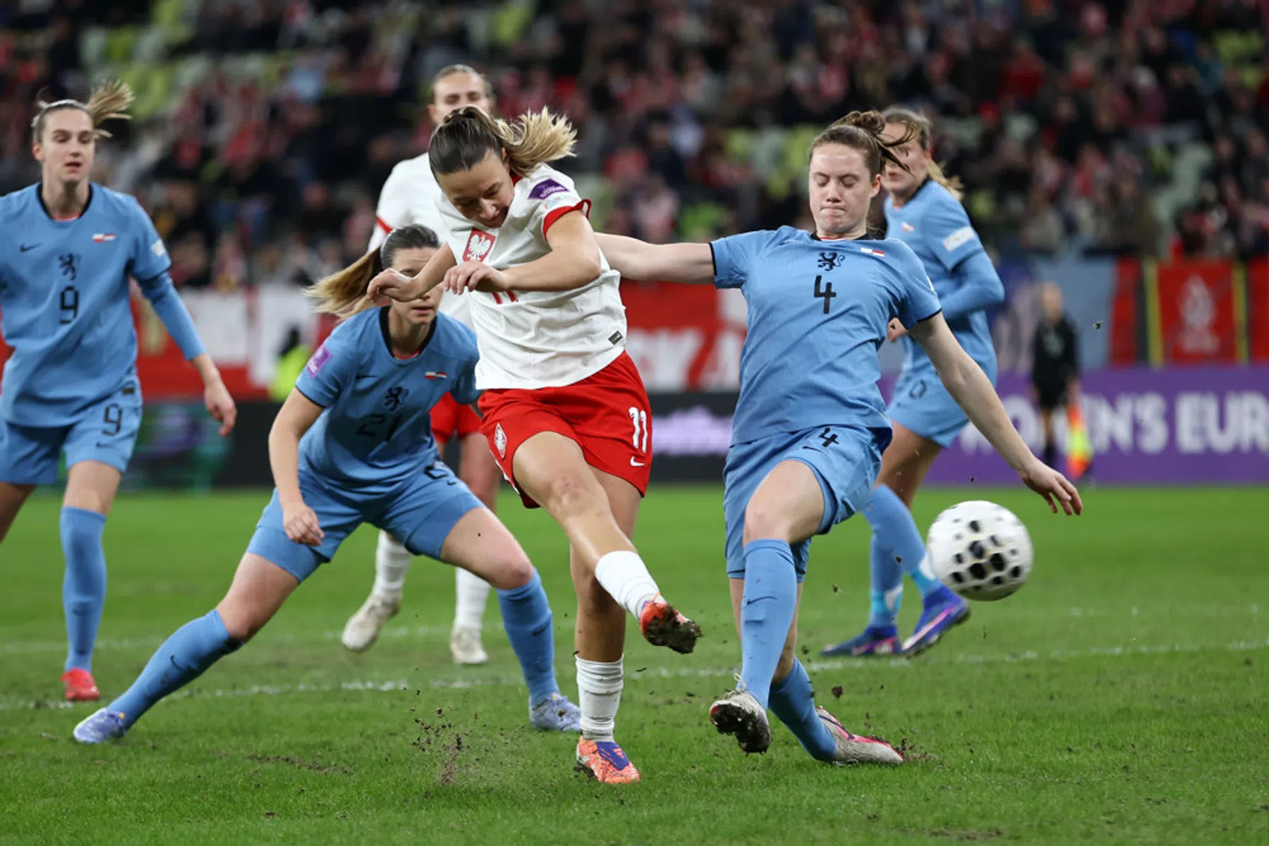 Weg naar het WK is nog lang voor Oranje Leeuwinnen