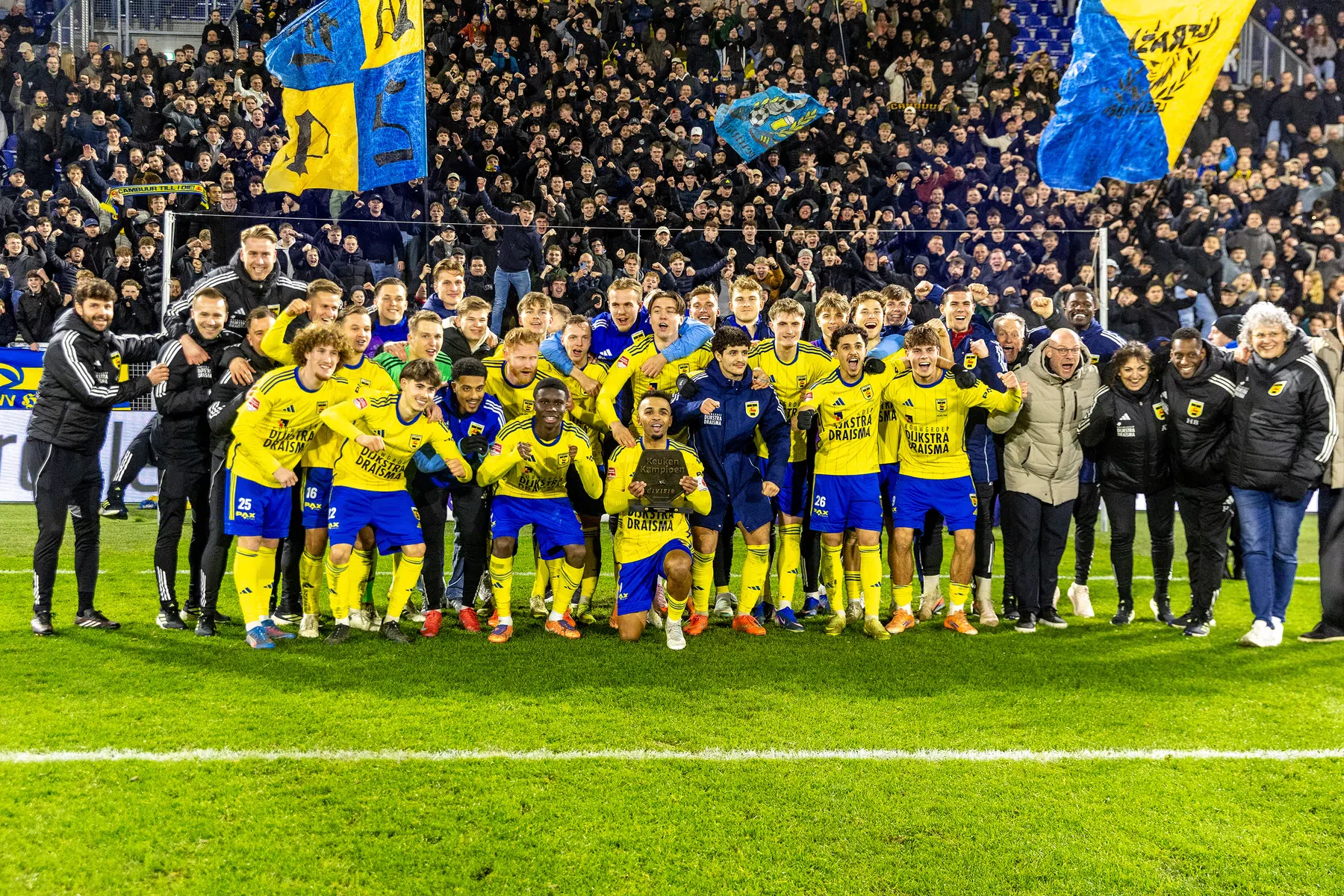 De Jong geniet van Cambuur: 'Een lust om naar te kijken'