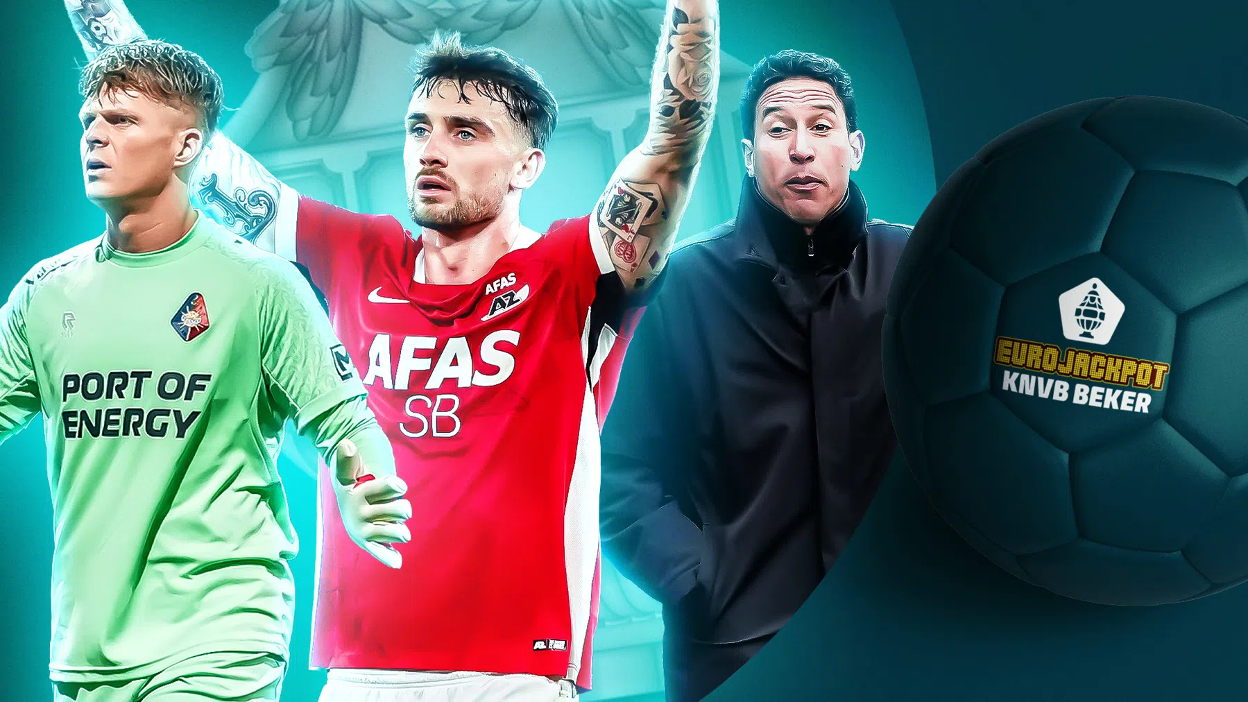 Rondje Eurojackpot KNVB Beker: AZ-Telstar