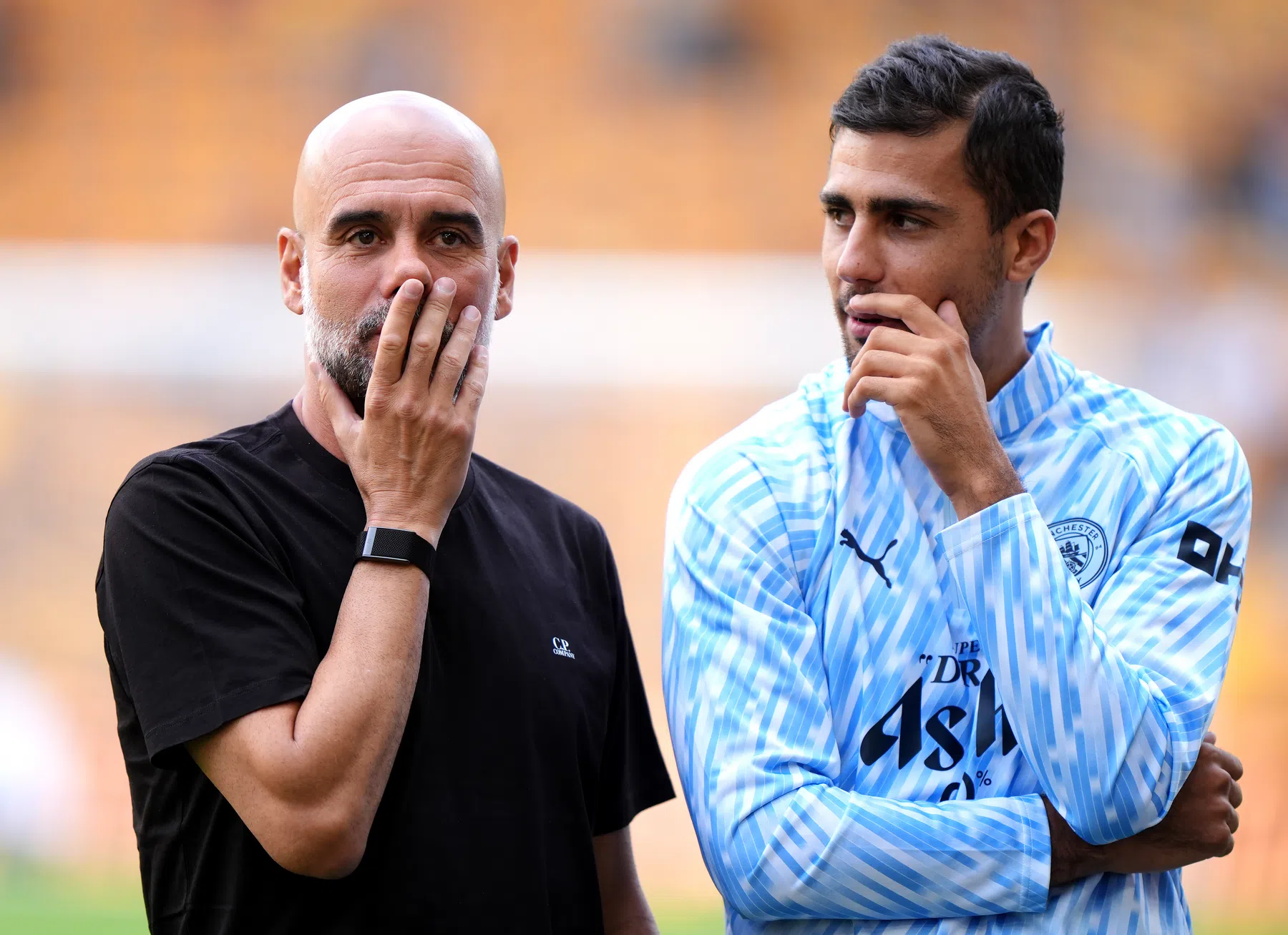 Guardiola ziet Rodri Gouden Bal-vorm weer benaderen: 'Heeft een nieuwe stap gezet'