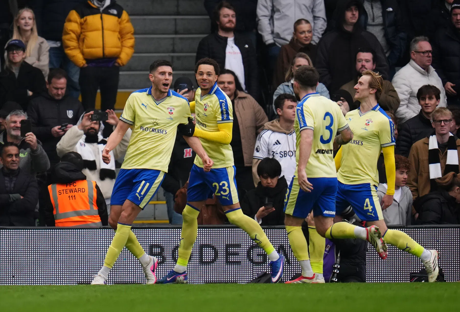 Southampton stunt tegen Fulham en gaat naar kwartfinale FA Cup