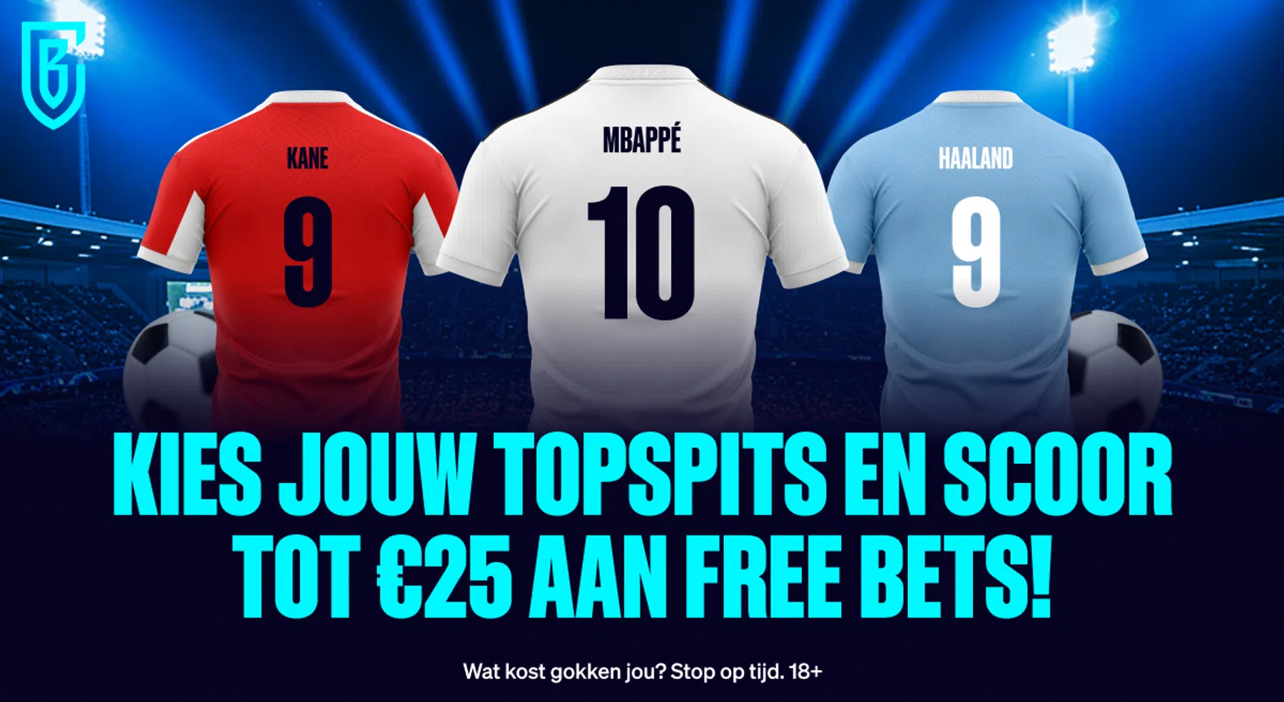 Kies tussen Haaland, Kane en Mbappé: jij wint als zij scoren