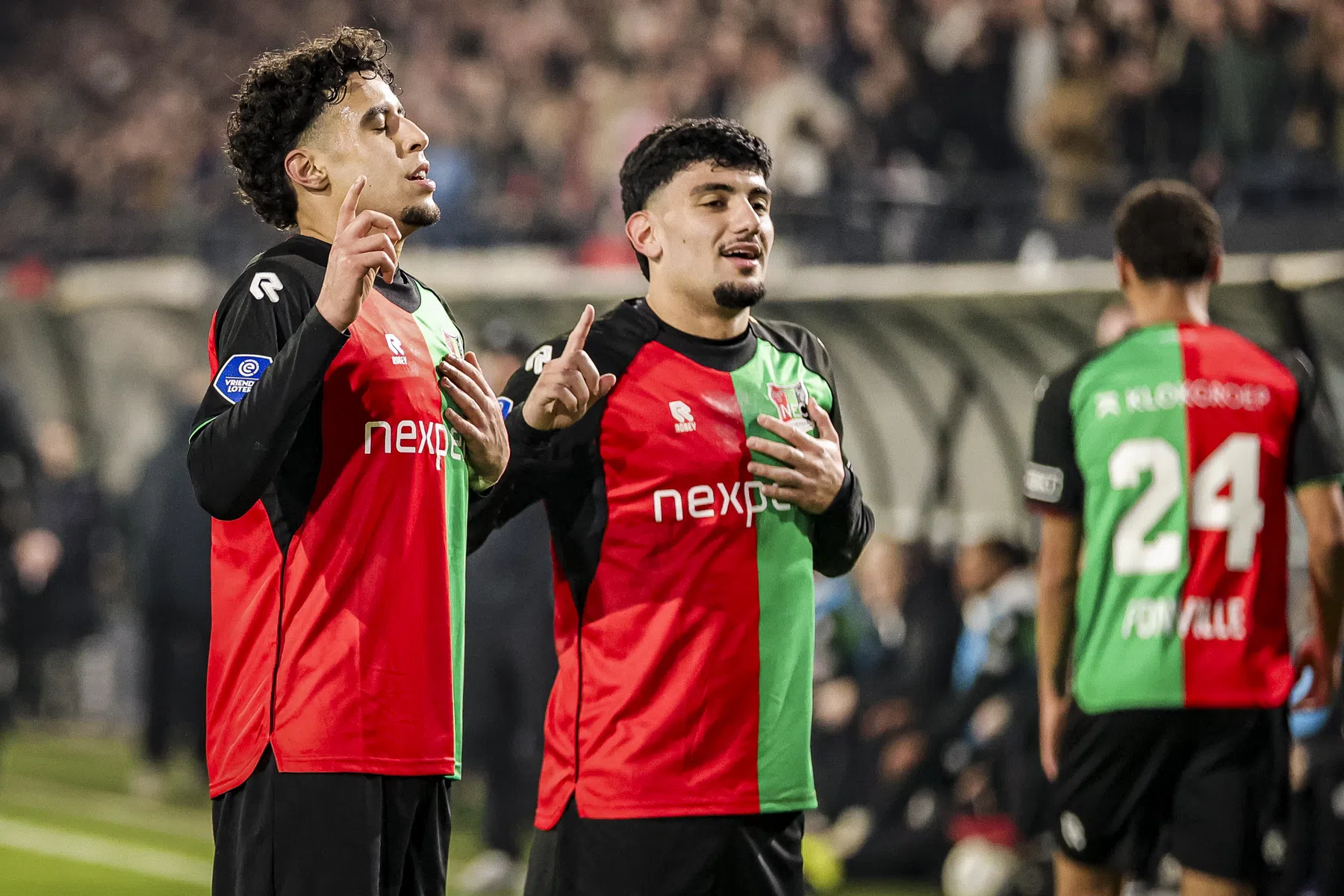 NEC'ers hebben weddenschap: 'Hij gaat 'm niet winnen hoor'