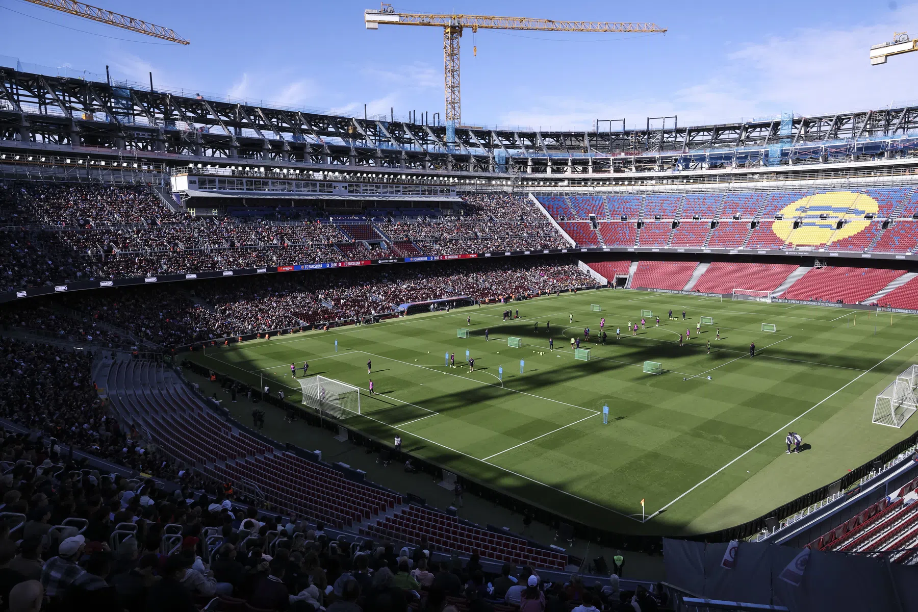Opsteker voor Barcelona: nieuw deel Camp Nou mag open, capaciteit naar 62.000 