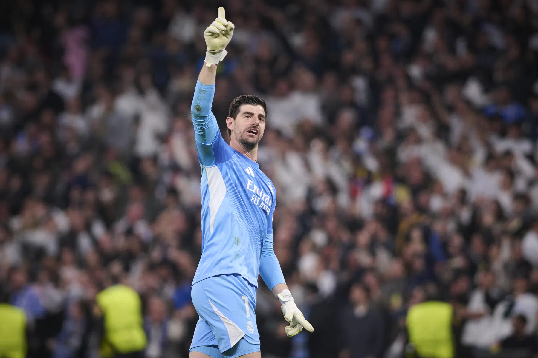 Courtois keek zijn ogen uit tijdens galavoorstelling: 'Fede was on fire'